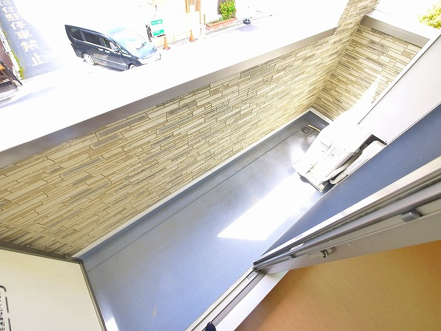 レーベンのバルコニー|陽当たり良好なバルコニーです