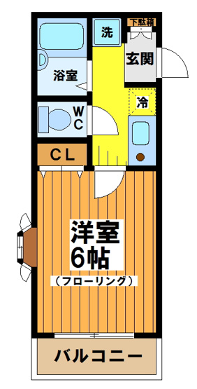 【間取り】 | プランドール大原