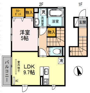 エルスールＪの間取り