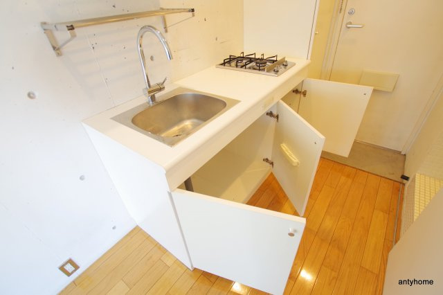 大阪市北区菅原町の賃貸マンションのキッチン