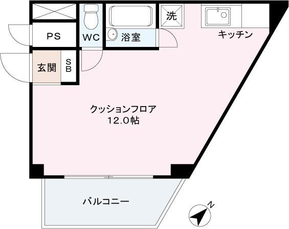 【間取り】 | パシフィックパレス新代々木