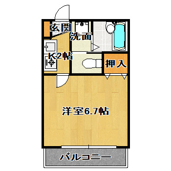 【間取り】 | フォルス12 | 間取り
