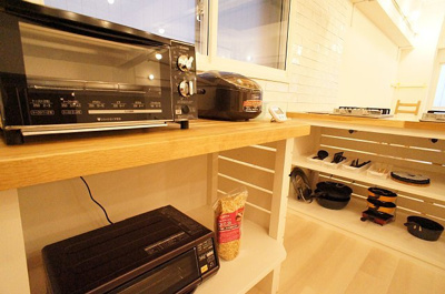 【その他共用部分】 | シェア五橋 | 1階共用部　リビング