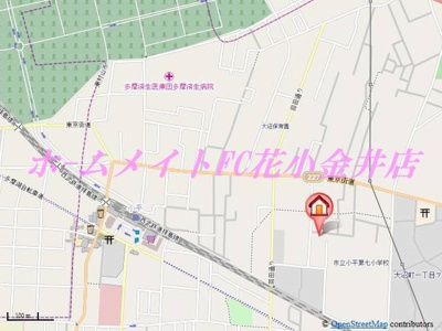 【地図】 | ウエストパーク武蔵野Ａ