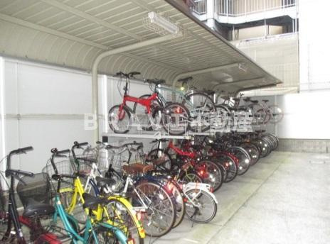 ミュプレ北浜　BRAVI不動産のその他共用部分|【ミュプレ北浜】敷地内駐輪場