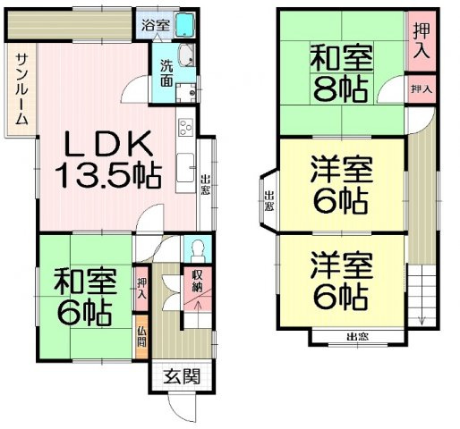 【間取り】 | S20333-上高野