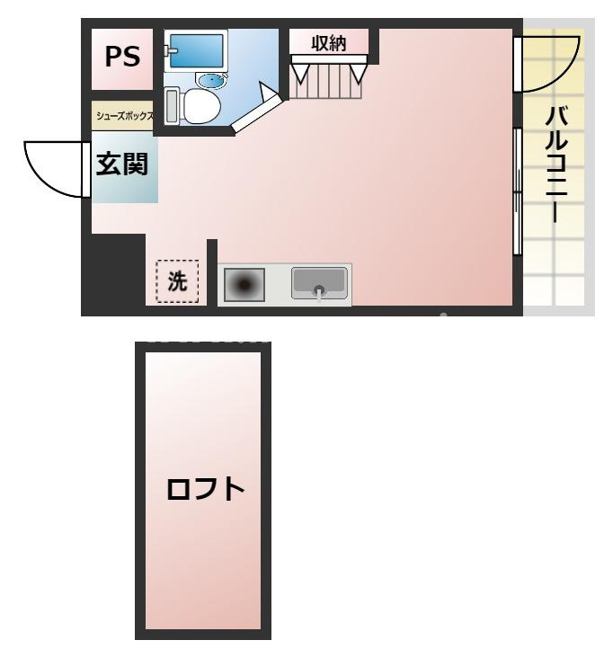 シーラカンスKANDYの間取り