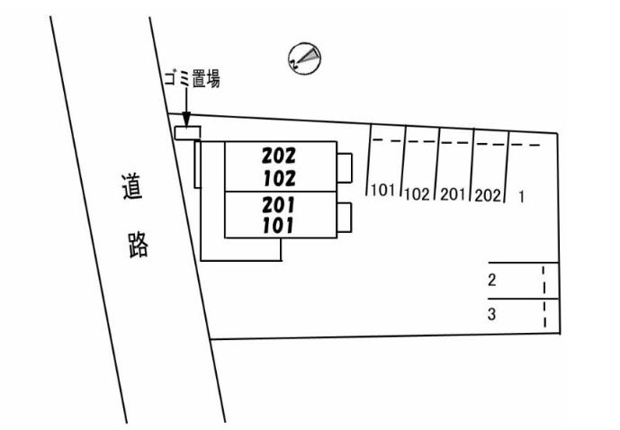 クリスタルの区画図