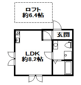 【間取り】 | ルネッサンスヒルズ弐番館 | 間取りです