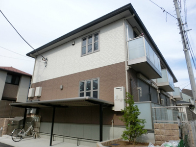 【外観】 | サンヒルズ | サンヒルズ　軽量鉄骨造２階建　京成本線海神駅利用なら徒歩２分