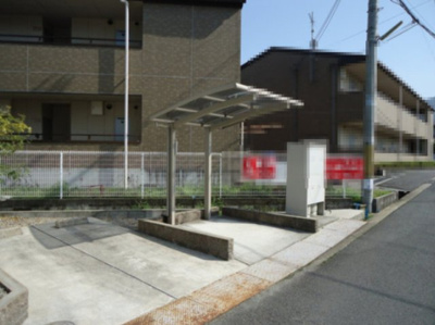 【その他共用部分】 | アルティ二上 | 駐輪場です