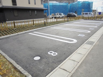 【駐車場】 | みやこ左京 | ※実際の区画とは異なります