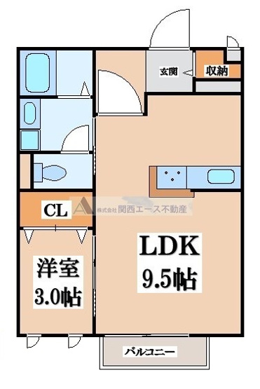 【間取り】 | アルカディア楠根