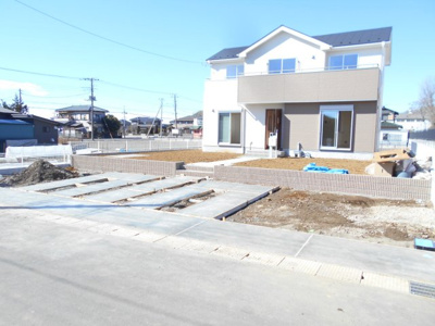 【外観】 | 杉戸町　下高野　全３棟　らすと2棟 101坪 | すてきな100坪。