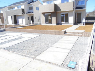 【駐車場】 | 杉戸町　下高野　全３棟　らすと2棟 100坪 | ２４９０万円に価格変更。