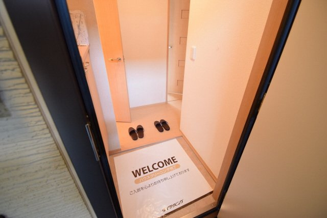 エクセルパークＡ・Ｂのエントランス|玄関です。