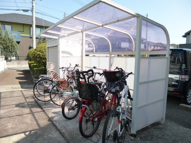 倉敷市大内のアパートのその他共用部分|駐輪場