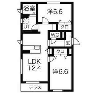 シャトー　ミユの間取り