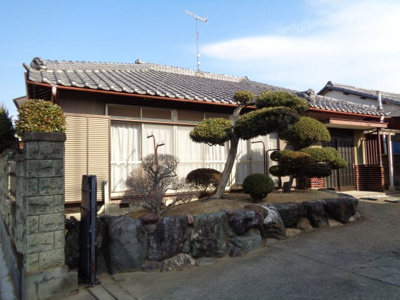 【外観】 | 妻沼高野貸家 | ゆったりした平屋です