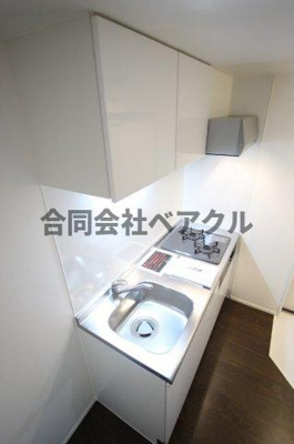 【キッチン】 | ウエストヴィレッジⅡ | きれいなキッチンです