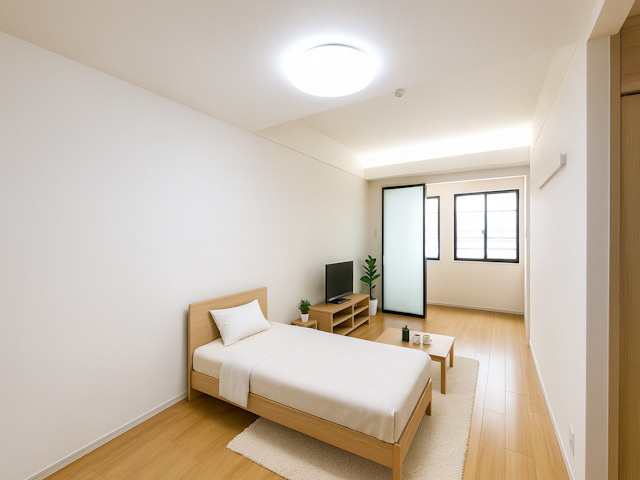 クレール（奈良市）の居間・リビング|CGで家具等を配置したもので家具等は含まれません