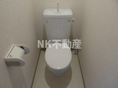 【トイレ】 | ベルハイム小阪（河内小阪賃貸） | 清潔感のあるトイレです
