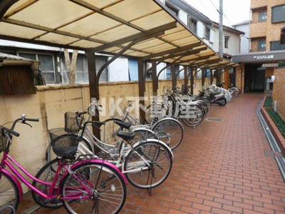 【その他共用部分】 | ベルハイム小阪（河内小阪賃貸） | 駐輪場です
