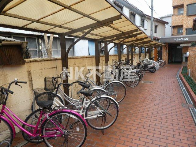【その他共用部分】 | ベルハイム小阪（河内小阪賃貸） | 駐輪場です
