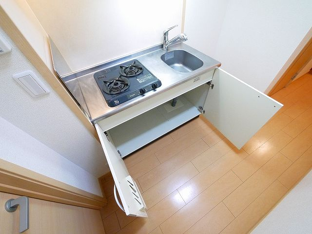 ウエストメゾンＡのキッチン|キッチンでお料理をお楽しみください