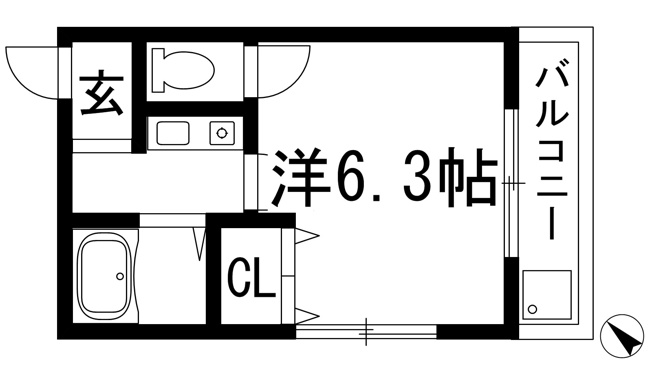 【間取り】 | ソレイユ花屋敷