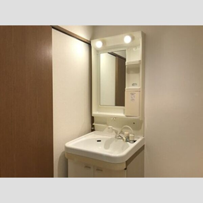 【洗面所】 | ヴィラージュヨコヤマ | 使いやすい独立洗面台です