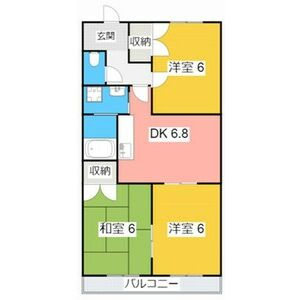 【間取り】 | ヴィラージュヨコヤマ