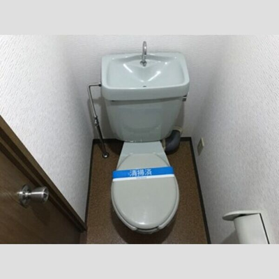 【トイレ】 | ヴィラージュヨコヤマ | 清潔感のあるトイレです