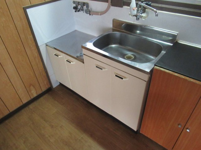 【キッチン】 | 山本住宅（河内小阪賃貸） | きれいなキッチンです