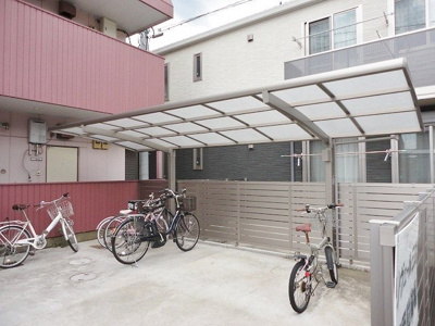 【その他共用部分】 | リヴェール三輪【SHM】 | 屋根付き駐輪場！