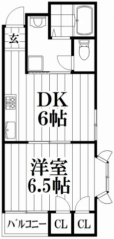 【間取り】 | フローラ鶴見