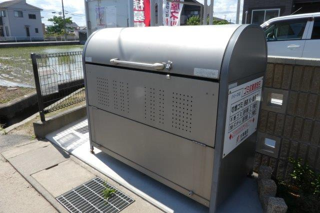 倉敷市真備町川辺のアパートのその他共用部分|敷地内ゴミＳＴ・当番なし。