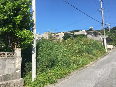 【外観】 | 南城市　水平線の見えるのどかな土地