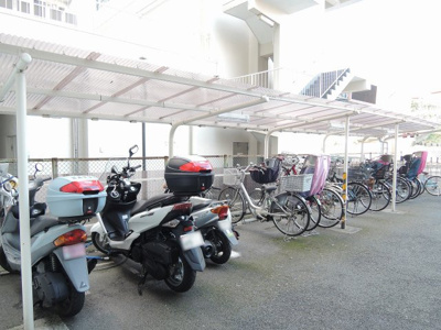 【その他共用部分】 | 子安台第二ビル | 駐車場・バイク置場