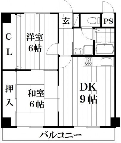 【間取り】 | メイフェアＮ