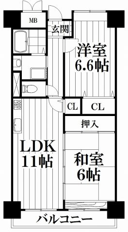 【間取り】 | サンシャイン鶴見緑地