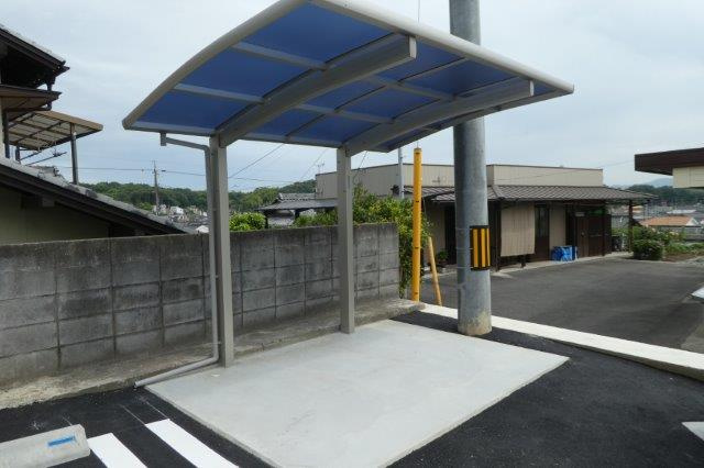 倉敷市福島のアパートのその他共用部分|駐輪場