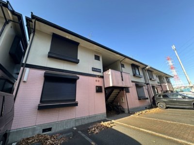 【外観】 | ザ・パークサイドB | コンビニやドラッグストアが近くて便利な立地の2階建てアパートです♪東急田園都市線「藤が丘」駅まで徒歩圏内☆