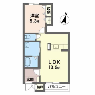 【間取り】 | グリーンハウス　B