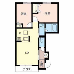 【間取り】 | シャーメゾン疋相