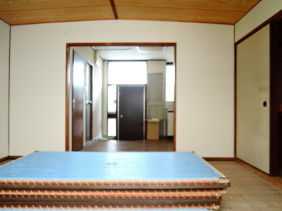 【寝室】 | 中谷借家2戸一B号