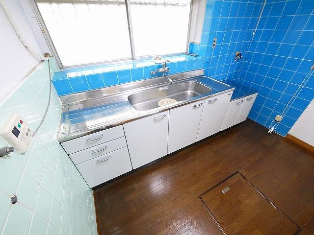 城一戸建（254）のキッチン|キッチンでお料理をお楽しみください