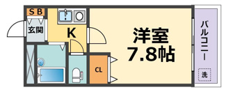 【間取り】 | リッチライフ甲子園Ⅷ(甲子園駅)