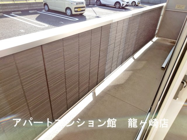 ライトパレスうずら野のバルコニー