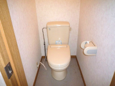 【トイレ】 | コーポラスパークタウンＢ | 暖房便座